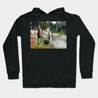 Alpha male kangaroos dance Hoodie